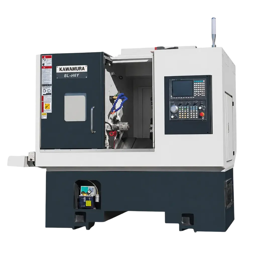 KAWAMURA BL-H6Y 42'lik C-Y Eksen CNC Gang Tipi Otomat